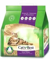 Наполнитель комкующийся древесный Smart Pellets, Cats Best, без запаха, 5 кг 10 л