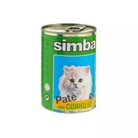 Влажный корм для кошек Simba беззерновой, с кроликом 400 г (паштет)