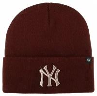 Шапка 47 BRAND арт. B-HYMKM17ACE New York Yankees MLB (бордовый), размер ONE