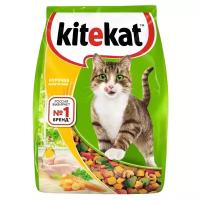 Kitekat корм для взрослых кошек, с курочкой аппетитной 800 гр (6 шт)