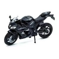 Мотоцикл Welly Kawasaki Ninja ZX-10RR (12845P) 1:18, черный