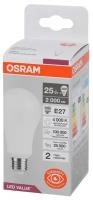 Лампа светодиодная OSRAM LED Value A, 2000лм, 25Вт (замена 200Вт), 4000К