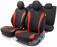 Универсальные чехлы на сиденья Flex Autoprofi, черно-красные