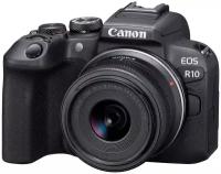 Фотоаппарат Canon EOS R10 Kit RU RF-S 18-45mm F4.5-6.3 IS STM, черный