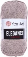 Пряжа YarnArt Elegance бежевый (121), 88%хлопок/12%металлик, 130м, 50г, 1шт