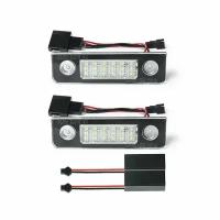 LED подсветка номера Skoda Octavia Rommester светодиодная 2шт OR-71401