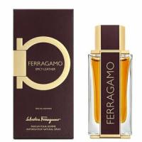 Salvatore Ferragamo Мужской Ferragamo Spicy Leather Духи (parfum) 100мл