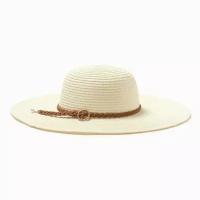 Шляпа женская MINAKU, цв. белый, р-р 58