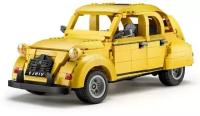 Конструктор CADA ретроавтомобиль Citroen 2CV 1/12 (1238 деталей), C61026W