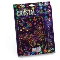 Набор для создания мозаики «Бабочки» CRYSTAL MOSAIC, на тёмном фоне