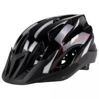 Велошлем ALPINA Mtb 17 Black-White-Red Gloss (см:58-61)