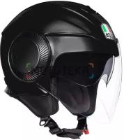 AGV шлем открытый Orbyt Matt Black размер XS