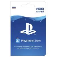 Карта оплаты PlayStation Network 2500 рублей