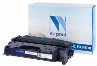 Тонер-картридж NV PRINT (NV-CEXV40X) для CANON iR1133/ iR1133A/ iR1133IF, ресурс 6000 страниц