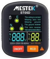 Цифровой тестер розеток Mestek 30-250 В