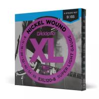 D'ADDARIO EXL120 8 Струны для электрогитары