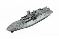 Катер фрегат на радиоуправлении Frigate (2.4G, 14см) Create Toys 3318-GREY