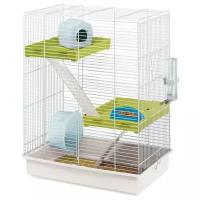 Клетка для мелких грызунов Ferplast Hamster Tris, белый, 46*29*58 см