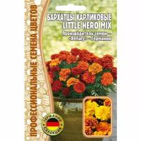 Семена Бархатцев карликовых "Little hero mix" (10 семян)