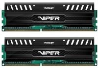 Модуль памяти DDR3 16GB (2*8GB) Patriot Memory PV316G160C9K Viper 3 PC3-12800 1600MHz CL9 1.5V Радиатор BLACK RTL