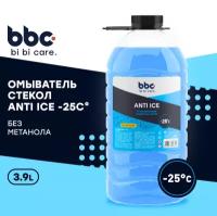 Жидкость стеклоомывающая зимняя -25 bi bi care, 3,9 л / 4035