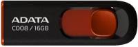 Флеш Диск AData 16Gb C008 AC008-16G-RKD USB2.0 красный