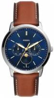 Наручные часы FOSSIL Neutra FS5903, серебряный, синий