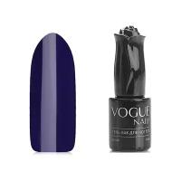 Гель-лак для ногтей Vogue Nails плотный самовыравнивающийся, темный, синий, 10 мл