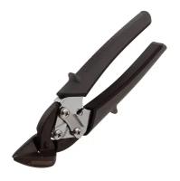 Ножницы по металлу Gross PIRANHA 185мм, прямой и левый рез, сталь-СrM, двухкомпонентные рукоятки 78359