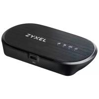 Модем 2G/3G/4G Zyxel WAH7601-EUZNV1F micro USB Wi-Fi Firewall +Router внешний черный