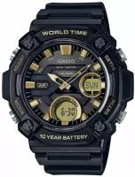 Наручные часы CASIO Collection 76997, черный, золотой