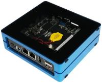 Микрокомпьютер Seeed Odyssey Blue Mini PC Tiny-Desktop, Intel Celeron J4105, Intel UHD Graphics 600, Windows 10 Enterprise, синий/черный