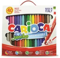 Фломастеры Carioca Jumbo (40 цветов)