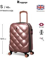 Чемодан на колесах it luggage/большой размер XL/144л/поликарбонат/увеличение объема