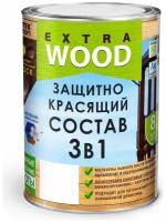 Защитно-красящий состав 3 в 1 FARBITEX PROFI WOOD EXTRA (Артикул: 4300007395; Цвет: Красное дерево; Фасовка = 0,8 л)