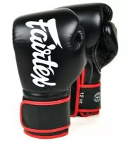 Боксерские перчатки Fairtex Boxing gloves BGV14 Black 10 унций