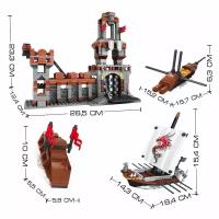 Конструктор Сила рыцаря Осада крепости, 555 деталей