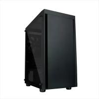 Корпус mATX Zalman T3 PLUS black, window, 2x3.5", 3x2.5", 1xUSB2.0, 1xUSB3.0, FRONT 1x120mm, REAR 1x120mm