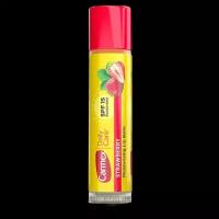 Carmex Strawberry Lip Balm Увлажняющий бальзам для губ со вкусом клубники, стик без блистера, 4,25 грамм