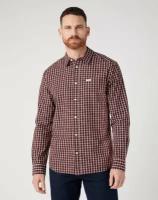 Рубашка Wrangler 1 POCKET SHIRT DAHLIA L для мужчин