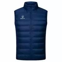 Жилетка пуховая Kelme Down Vest, цвет темно-синий, размер XL