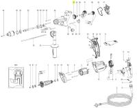 Шестерня дрели SBE 705/SB 710/SBE 730/SBE 850/SBE 1300 METABO 340004010