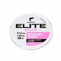 Леска монофильная Salmo Elite FLUORO COATED NYLON, диаметр 0.12 мм, тест 1.54 кг, 30 м, прозрачная