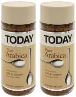 Кофе растворимый Today Pure Arabica 95 грамм 2 штуки