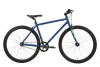Городской велосипед Stark Terros 700 S (2023) 20" Фиолетово-бирюзовый (178-185 см)