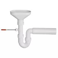 Трубный (коленный) сифон для ванны, для раковины McALPINE HC7-FUN