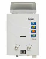 Проточный газовый водонагреватель Oasis B-12W, белый