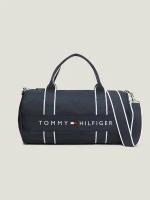 Сумка спортивная TOMMY HILFIGER, 36х20.3х20.3 см, ручная кладь, синий