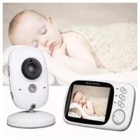 Цифровая Видеоняня Baby Monitor VB603, двусторонняя аудиосвязь, ночное видение, активация голосом, колыбельные мелодии