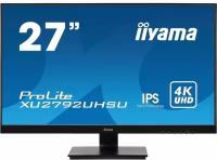 IIYAMA 27" XU2792UHSU-B1 {IPS 3840x2160 300cd 178/178 1000:1 4ms D-Sub DVI HDMI DisplayPort USB-Hub Tilt 2x2W}